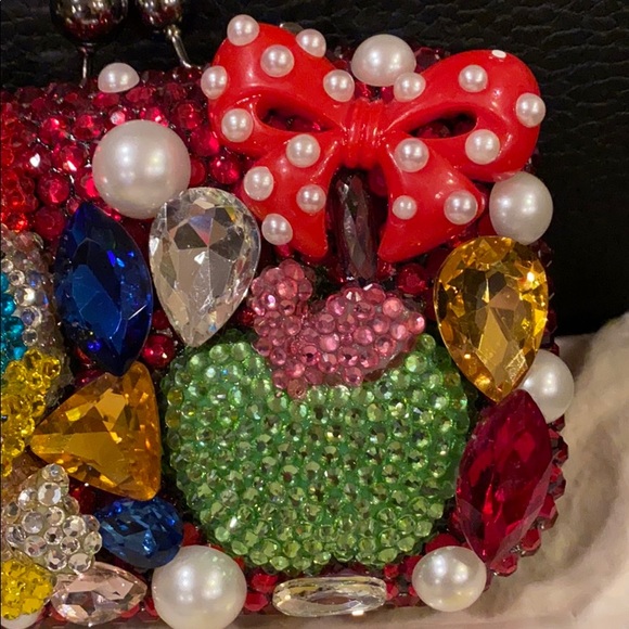 Vintage!! Daisy Duck crystal clutch - Picture 7 of 8